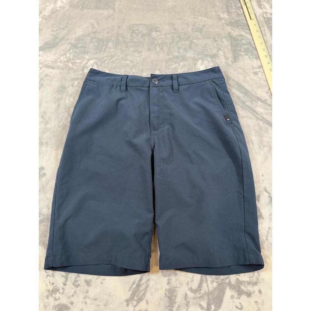 Quiksilver Mens Amphibian Shorts 29 Blue DryFlight Performance Stretch Navy